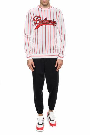 Logo-embroidered sweater, zdjęcie 2 Logo-embroidered sweater od Balmain